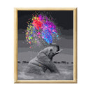 Adult Paint by Numbers with Frame - Elly, Colour Canon Paint By Numbers With Frame Iconix 