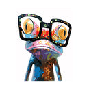 Adult Paint by Numbers with Frame - Funky Frog Paint By Numbers With Frame Iconix 