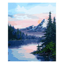 Adult Paint by Numbers with Frame - Great Smoky Mountains Paint By Numbers With Frame Iconix 