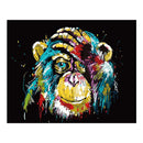 Adult Paint by Numbers with Frame - Monkey Business Paint By Numbers With Frame Iconix 