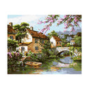 Adult Paint by Numbers with Frame - Riverside Manor Paint By Numbers With Frame Iconix 