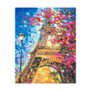 Adult Paint by Numbers with Frame - Terrific Tower Paint By Numbers With Frame Iconix 