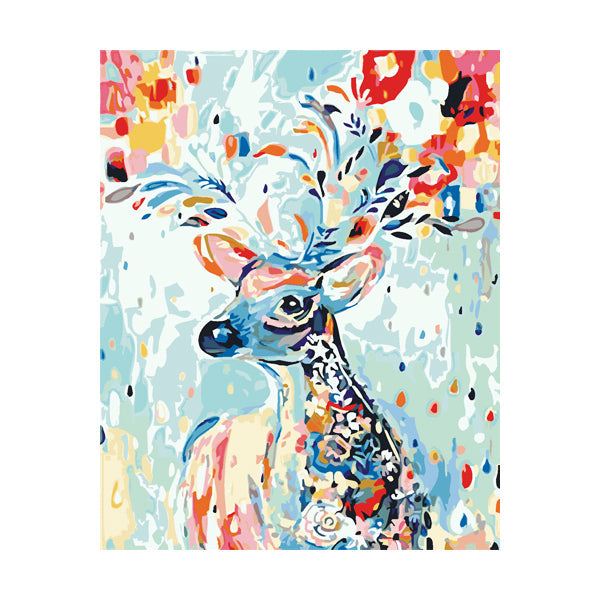 Adult Painting by Numbers - Deer Paint By Numbers Iconix 