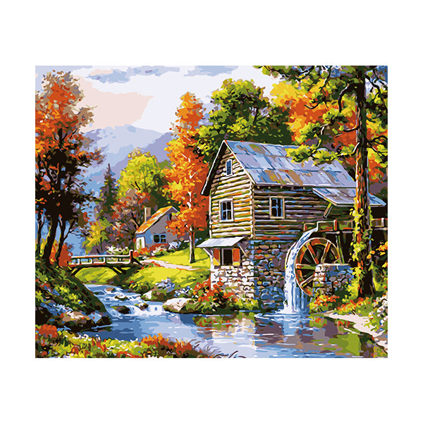 Adult Painting by Numbers - Homely Haven Paint By Numbers Iconix 
