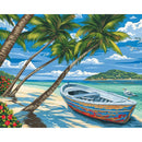 Adult Painting by Numbers - Island Getaway Adult Painting by Numbers Iconix 