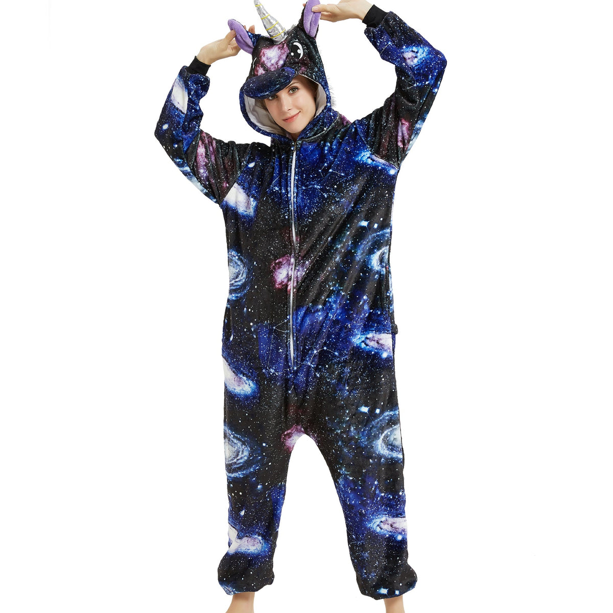 Adults Galaxy Unicorn Onesie