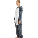Adults Grey Wolf Onesie Adult Onesies Iconix 