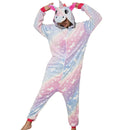 Adults Pastels Glow In The Dark Unicorn Onesie Adult Onesies Iconix 