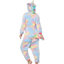 Adults Perfect Pastel Glow In The Dark Unicorn Onesie Adult Onesies Iconix 