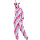 Adults Pink and Blue Starry Unicorn Onesie Adult Onesies Iconix 