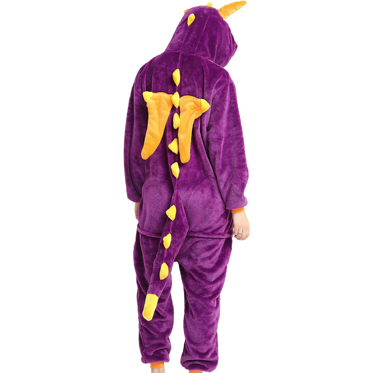 Iconix 1 Piece Unisex Comfortable Adults Purple Dragon Onesie