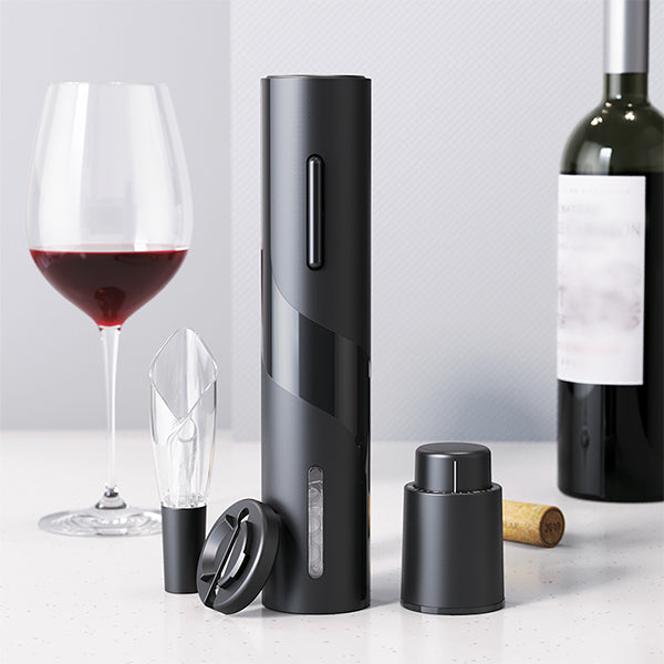 All-in-one Electric Wine Set - Black