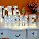 Alphabet Letter LED Light Lighting Iconix 