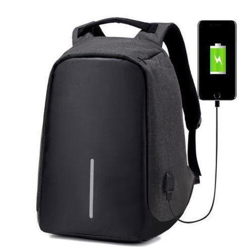 Anti-Theft Travel Backpack with USB Charging Port