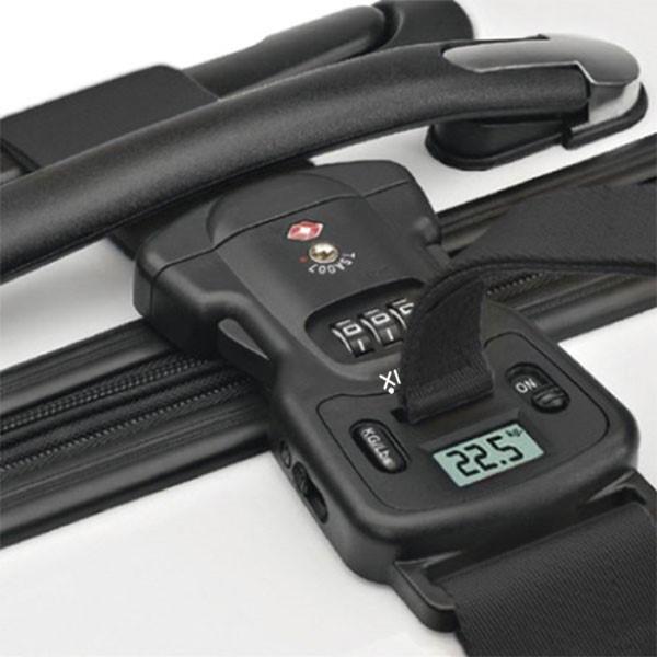 Anti-Theft Luggage Belt with Digital Scale and Double Lock Backpacks & Travel Iconix 