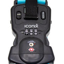 Anti-Theft Luggage Belt with Digital Scale and Double Lock - Turquoise Iconix 
