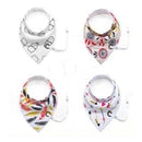 Baby Bibs in sets of four with Dummy Holder Kids Iconix Milk Dream Catcher Feather and Arrow 