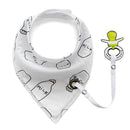 Baby Bibs with Dummy Holder Kids Iconix 