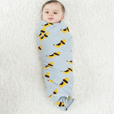 Baby Boy Muslin Swaddles Baby & Toddler Iconix 