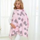 Baby Breast Feeding Cover Kids Iconix Pink Print 