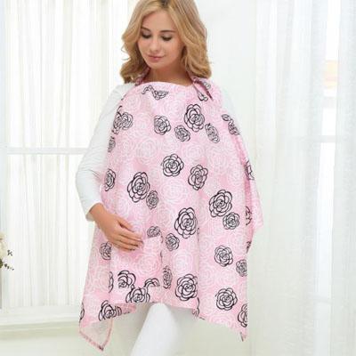 Baby Breast Feeding Cover Kids Iconix Pink Print 