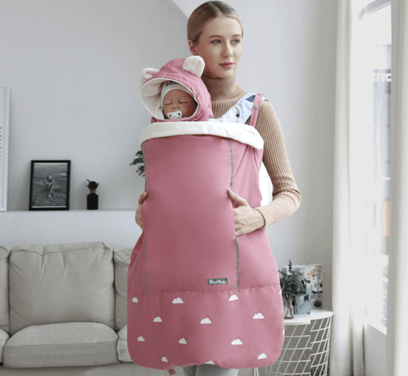 Baby Carrier Cover Blanket - Style 1 Baby & Toddler Iconix Pink 