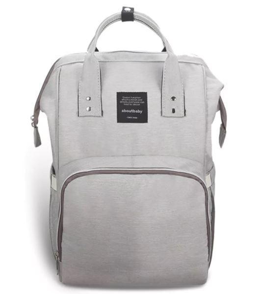 Baby Diaper Backpack Bag Kids Iconix Light Grey 