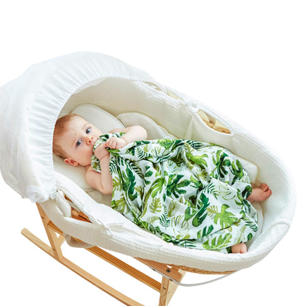 Baby Muslin Swaddle Blanket Nursery Iconix 