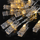 Battery-Operated Photo Clip String Lights Lighting Iconix 