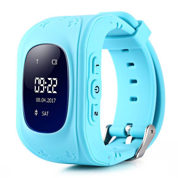 Blue Q50 Kids GPS Smart Watch with Call Function GPS Watches Iconix 