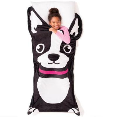 Boston Terrier Dog Sleeping Blanket for Kids and Adult Kids Iconix 