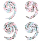 Braided Crib Protector or Cot Bumper 2M Kids Iconix 
