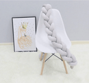 Braided Crib Protector or Cot Bumper 2M Kids Iconix 
