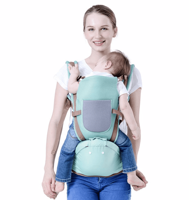 Breathable Multifunctional Baby Carrier Kids Iconix Blue 