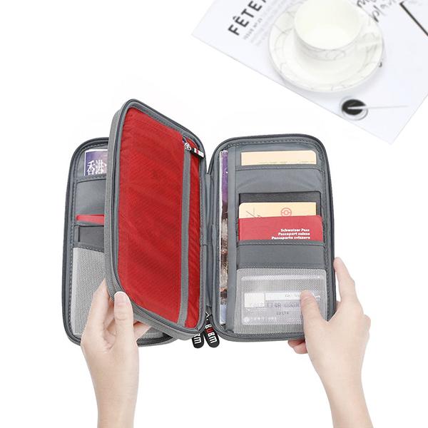 BUBM Double Layered Passport Holder Iconix 