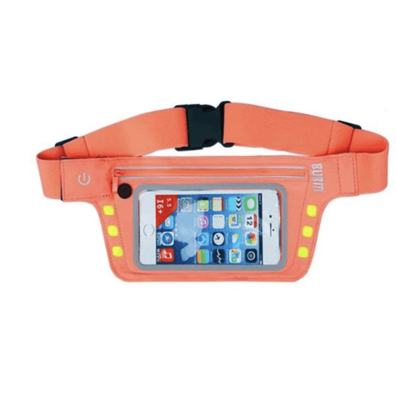 BUBM Running Belt With Phone Pouch (5.5") Outdoor Iconix 