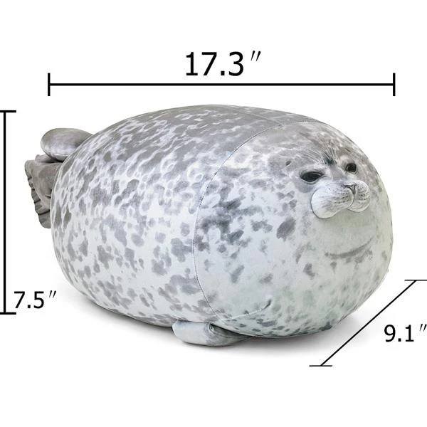 Chubby Seal Plush Toy and Pillow Plush Toys Iconix 