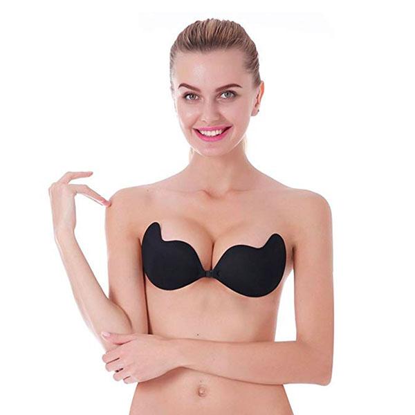 Clip-on Adhesive Invisible Push-up Reusable Butterfly Bra Fashion Iconix 
