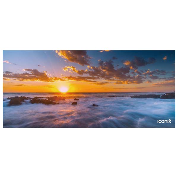 Cloudy Sunset Full Desk Coverage Gaming and Office Mouse Pad mouse pads Iconix 