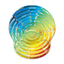 Colour Ripples Mouse Pad with Gel Wrist Guard Support Mouse Pads Iconix 