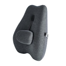 Contoured Memory Foam Lumbar and Waist Support Chair Pillow Bedroom Decor Iconix 