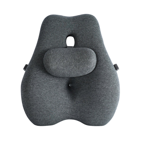 Contoured Memory Foam Lumbar and Waist Support Chair Pillow Bedroom Decor Iconix 