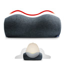 Contoured Memory Foam Neck Support Travel Pillow Bedroom Decor Iconix 