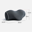 Contoured Memory Foam Neck Support Travel Pillow Bedroom Decor Iconix 
