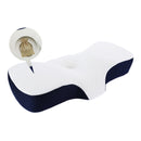 Contoured Memory Foam Spinal Support Butterfly Pillow Bedroom Decor Iconix 