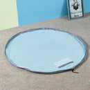 Convertible Toy Storage Bag and Play Mat - 150cm Storage & Organization Iconix Blue Strip 