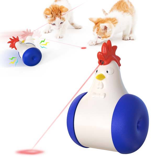 Electronic Chicken Cat Toy Iconix 