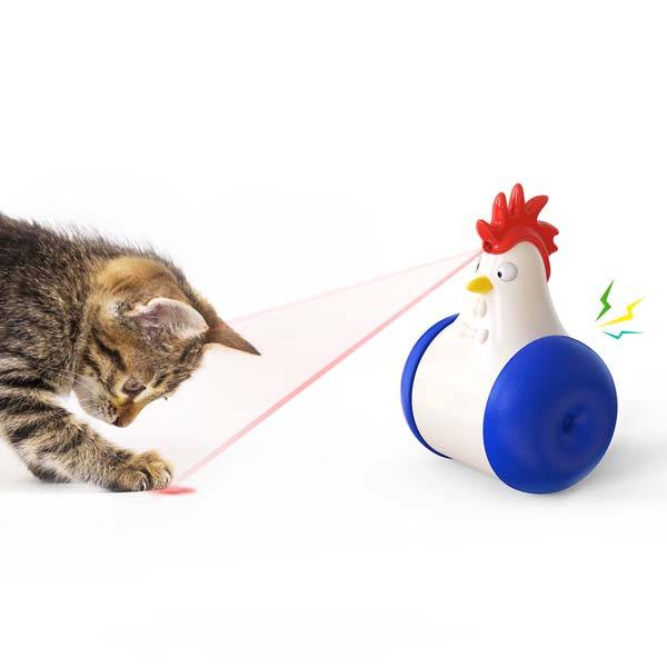 Electronic Chicken Cat Toy Iconix 