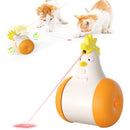 Electronic Chicken Cat Toy with Lazer pets Iconix 