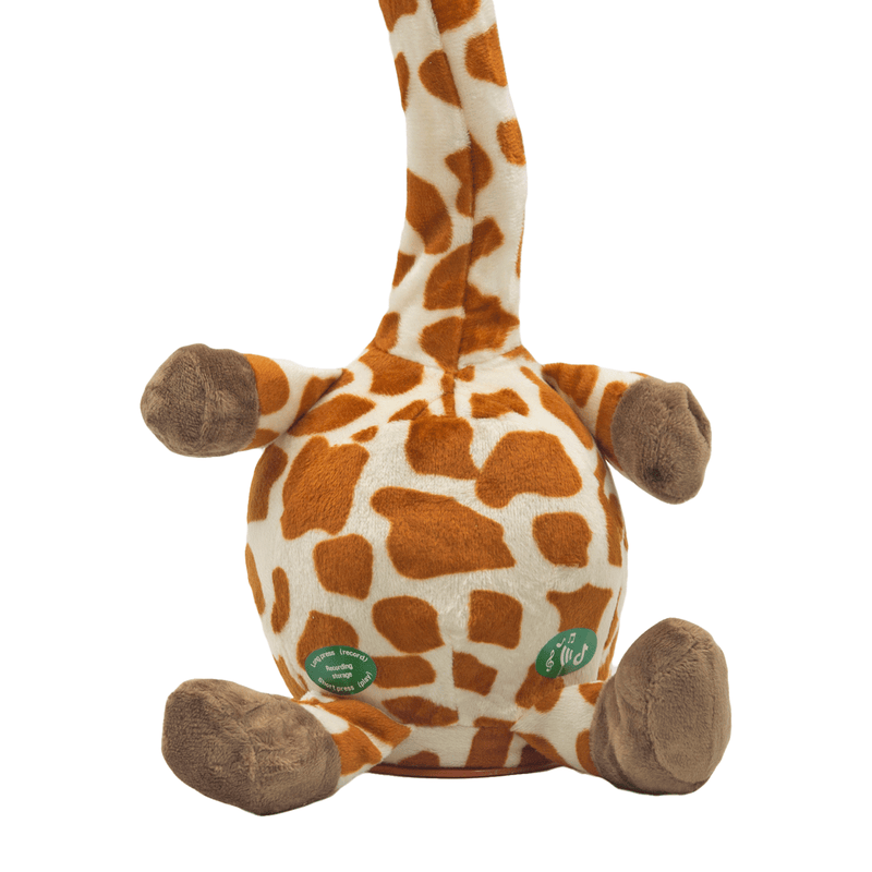 Electronic Singing and Dancing Cute Giraffe Plush Toys Iconix 